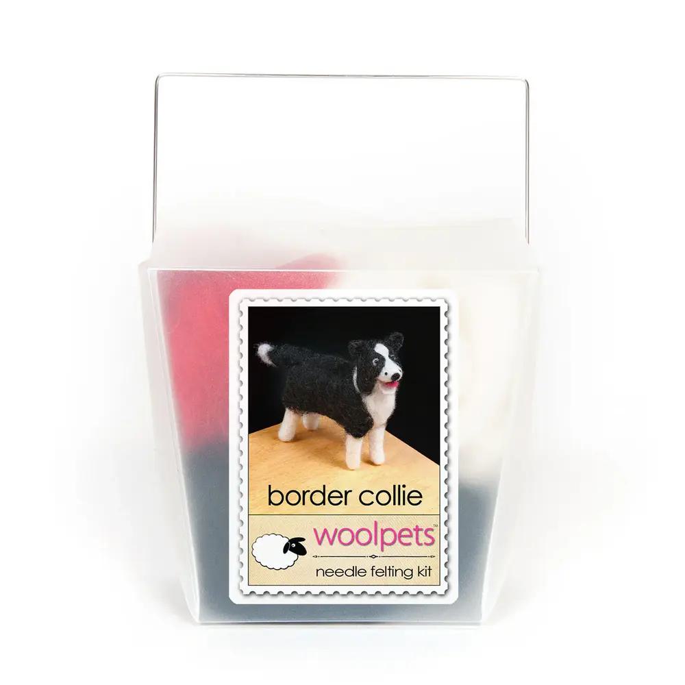 Craft Supplies, Art & School, Woolpets, Needle Felting, Intermediate Kit, Border Collie, 893350